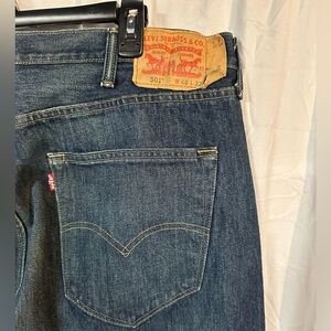 Levi's Dark Blue Straight Men's 501 Jeans NWOT